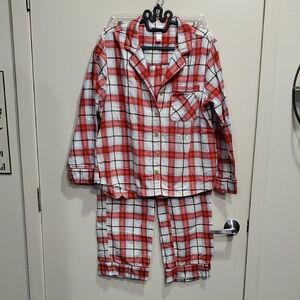 Women's Wonder Shop Plaid Pajama Set Medium